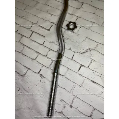 Гриф W-образный 1.2 м с диаметром 25 мм Гантели, гири, штанги и диски хромированный - 2 Гриф W-образный 1.2 м с диаметром 25 мм Гантели, гири, штанги и диски хромированный - 2 - Robinzon.ua