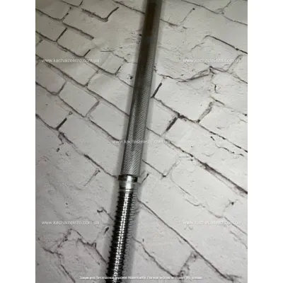 Гриф для штанги 150 см с диаметром 25 мм Гантели, гири, штанги и диски хромированный - 2 - Robinzon.ua