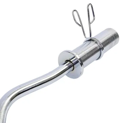 Гриф Z-образный для штанги на втулках 50 мм хромированный - 1 Гриф Z-образный для штанги на втулках 50 мм хромированный - 1 - Robinzon.ua