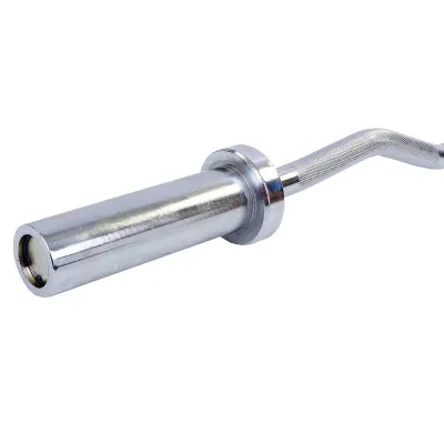 Гриф Z-образный Zelart 120 см 50 мм на подшипниках хромированный - 1 - Robinzon.ua