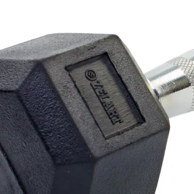 Гантель 2 кг цельная шестигранная гексагональная Zelart - 1 - Robinzon.ua