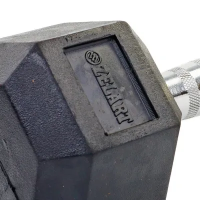 Гантель 9 кг цельная шестигранная гексагональная Zelart - 2 - Robinzon.ua