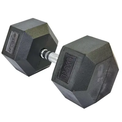 Гантель 32.5 кг цільна шестигранна гексагональна Zelart - 4 - Robinzon.ua