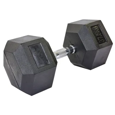 Гантель 37.5 кг цільна шестигранна гексагональна Zelart - 4 - Robinzon.ua
