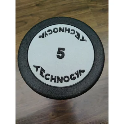 Гантель 5 кг цельная полиуретановая TECHNOGYM - 4 - Robinzon.ua