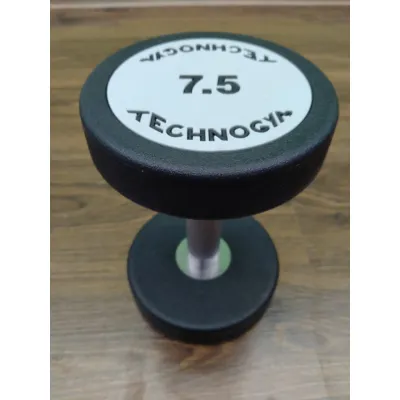 Гантель 7.5 кг цельная полиуретановая TECHNOGYM - 2 Гантель 7.5 кг цельная полиуретановая TECHNOGYM - 2 - Robinzon.ua