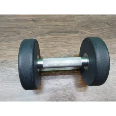 Гантель 7.5 кг цельная полиуретановая TECHNOGYM - 4 Гантель 7.5 кг цельная полиуретановая TECHNOGYM - 4 - Robinzon.ua