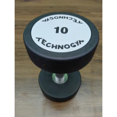 Гантель 10 кг цельная полиуретановая TECHNOGYM - 2 - Robinzon.ua