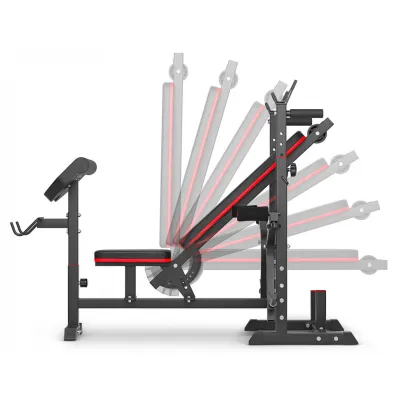 Скамья для жима с партой Скотта Hop-Sport Pro 1075 - 4 - Robinzon.ua