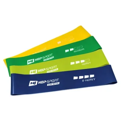 Набор резинок для фитнеса 500x50 мм Hop-Sport L550 - 1 - Robinzon.ua