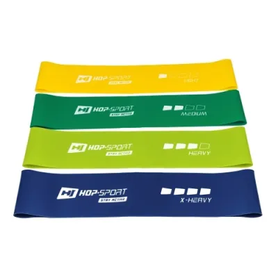 Набор резинок для фитнеса 500x50 мм Hop-Sport L550 - 3 - Robinzon.ua
