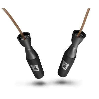 Скакалка шкіряна з підшипниками та м'якою рукояткою Hop-Sport L015 - 1 Скакалка шкіряна з підшипниками та м'якою рукояткою Hop-Sport L015 - 1 - Robinzon.ua