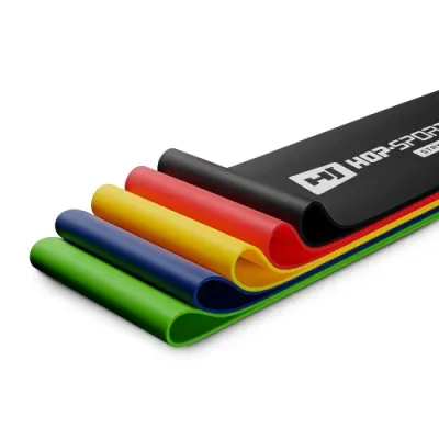 Набір резинок для фітнесу 600x50 мм Hop-Sport L650-4 - 3 - Robinzon.ua