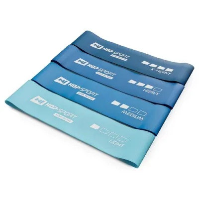 Набір резинок для фітнесу 600x75 мм Hop-Sport L675-2 - 3 - Robinzon.ua