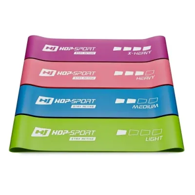 Набір резинок для фітнесу 600x75 мм Hop-Sport L675 - 1 - Robinzon.ua