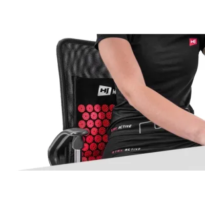 Мат для акупунктуры Hop-Sport C072 черный с красным - 3 - Robinzon.ua