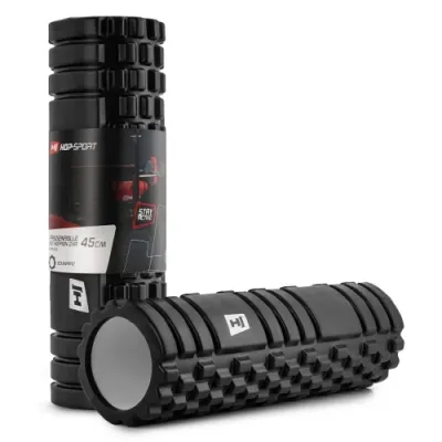 Роллер для кроссфита и йоги EVA 45*14 см Hop-Sport черный - 1 Роллер для кроссфита и йоги EVA 45*14 см Hop-Sport черный - 1 - Robinzon.ua