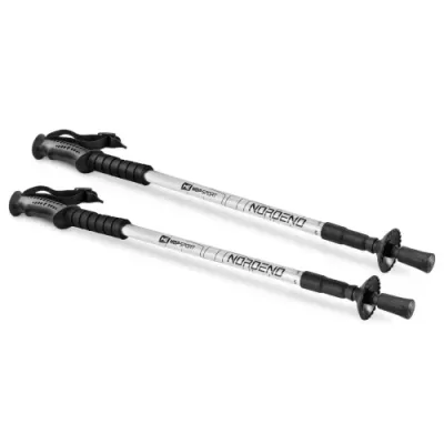 Трекінгові палиці Hop-Sport Nordend 0135 сріблястий - 1 - Robinzon.ua