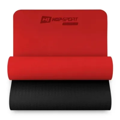 Коврик для фитнеса 0,6 см Hop-Sport T006 красный - 1 - Robinzon.ua