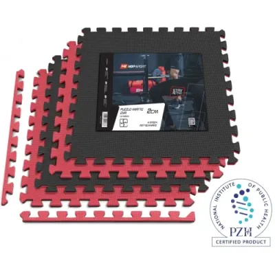 Мат-пазл толщиною 2 см - 4 частей Hop- Sport A020 красно-черный - 4 Мат-пазл толщиною 2 см - 4 частей Hop- Sport A020 красно-черный - 4 - Robinzon.ua