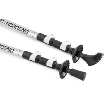 Трекінгові палиці Nordend Pro Hop-Sport 0145 сріблястий - 3 - Robinzon.ua