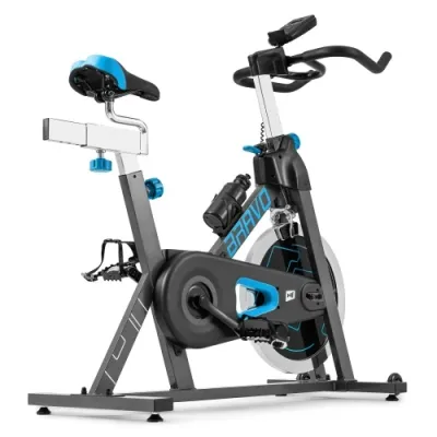 Спінбайк Hop-Sport 045IC Bravo чорно-синій - 1 - Robinzon.ua