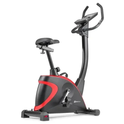 Велотренажер електромагнітний Hop-Sport 005H чорно-червоний - 6 - Robinzon.ua