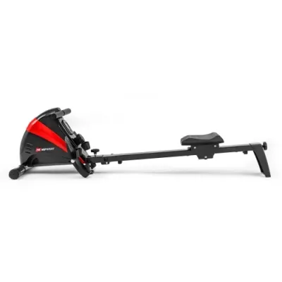 Гребной тренажер магнитный Hop-Sport 030R черно-красный - 3 - Robinzon.ua