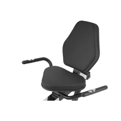 Горизонтальный велотренажер магнитный Hop-Sport 060L Pulse черно-белый - 4 - Robinzon.ua