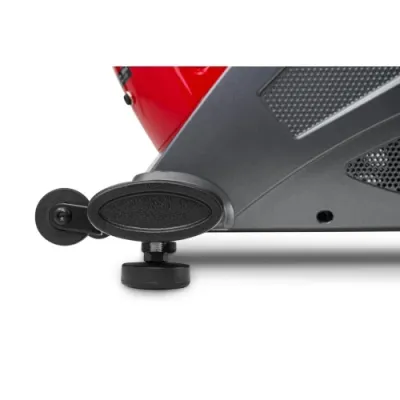 Горизонтальний велотренажер електромагнітний + мат Hop-Sport 070L Helix чорно-червоний - 5 - Robinzon.ua