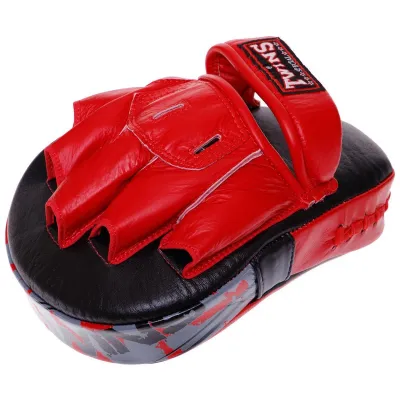 Лапа вигнута для боксу та єдиноборств TWINS FPML10-43 чорний-червоний - 2 - Robinzon.ua