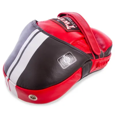 Лапа вигнута для боксу та єдиноборств TWINS PML14 розмір 27x20x10 см чорний-червоний - 3 - Robinzon.ua