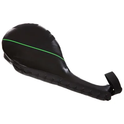 Ракетка для тхеквондо подвійна Zelart VL-3094 чорний-салатовий - 3 - Robinzon.ua