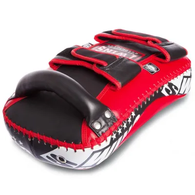 Пады для тайского бокса Тай-пэды TWINS FKPL10-43-L размер 37х20х10 см красный - 2 - Robinzon.ua