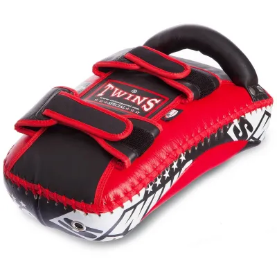 Пады для тайского бокса Тай-пэды TWINS FKPL10-43-L размер 37х20х10 см красный - 3 - Robinzon.ua