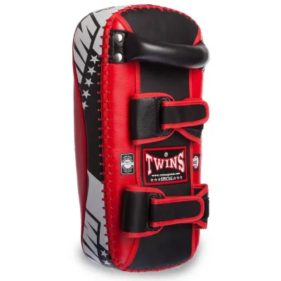 Пады для тайского бокса Тай-пэды TWINS FKPL2-43-M размер 37х19х9 см красный - 1 - Robinzon.ua