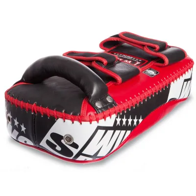 Пады для тайского бокса Тай-пэды TWINS FKPL2-43-M размер 37х19х9 см красный - 2 - Robinzon.ua