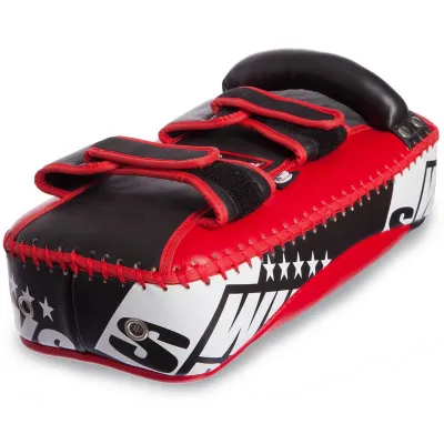 Пады для тайского бокса Тай-пэды TWINS FKPL2-43-M размер 37х19х9 см красный - 3 - Robinzon.ua