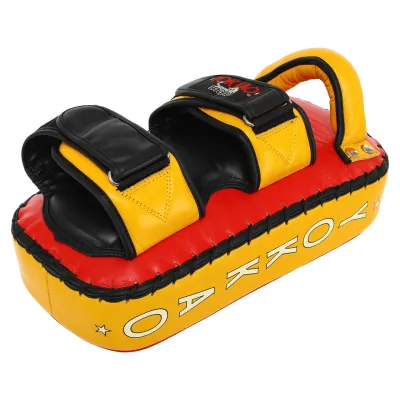 Пады для тайского бокса Тай-пэды YOKKAO Y-2022 размер 30х20х9 см красный-желтый - 3 Пады для тайского бокса Тай-пэды YOKKAO Y-2022 размер 30х20х9 см красный-желтый - 3 - Robinzon.ua