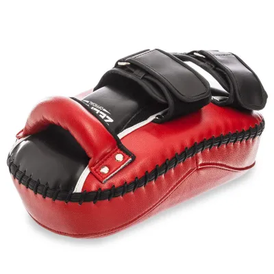 Пады для тайского бокса Тай-пэды ZELART BO-1388 размер 32x19x8 см красный - 4 - Robinzon.ua