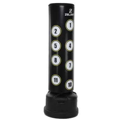 Мешок боксерский напольный водоналивной Zelart BO-9658 черный-белый - 3 - Robinzon.ua