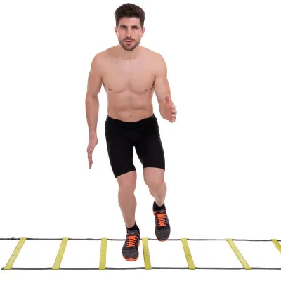 Координаційна драбина доріжка для тренування швидкості Zelart 2565 довжина 6 м - 6 - Robinzon.ua