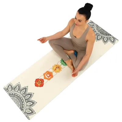 Коврик для йоги льняной Record FI-7157-1 - 1 Коврик для йоги льняной Record FI-7157-1 - 1 - Robinzon.ua