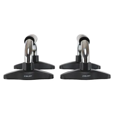 Упоры для отжиманий Zelart 9998 хром - 1 - Robinzon.ua