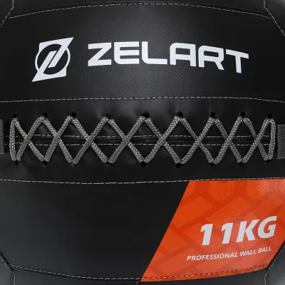 М'яч волбол 11 кг  для кросфіту та фітнесу Zelart-7822-11 Медболи - 1 - Robinzon.ua