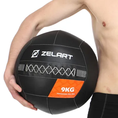 М'яч волбол 9 кг для кросфіту та фітнесу Zelart-7822-9 - 6 - Robinzon.ua