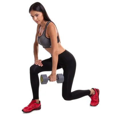 Гантель 6 кг покрытие TPU Zelart-2678-6 - 4 - Robinzon.ua