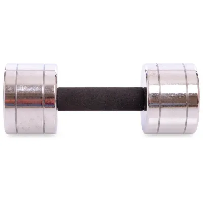 Гантель 10 кг хромированная Record-5202-10 - 1 Гантель 10 кг хромированная Record-5202-10 - 1 - Robinzon.ua