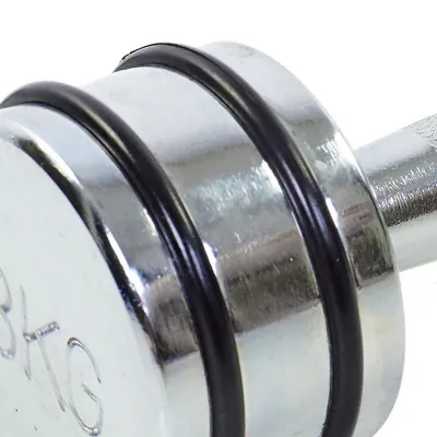 Гантель 3 кг хромована Record-5204-3 - 2 Гантель 3 кг хромована Record-5204-3 - 2 - Robinzon.ua