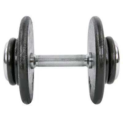 Гантель 15 кг цельная профессиональная RECORD-7231-15 - 1 - Robinzon.ua